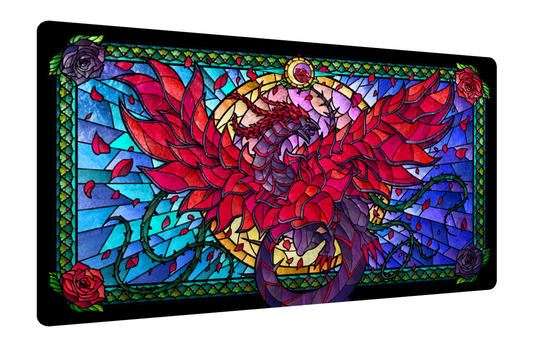 Ashen Bloom | Rubber Playmat (62×35cm)