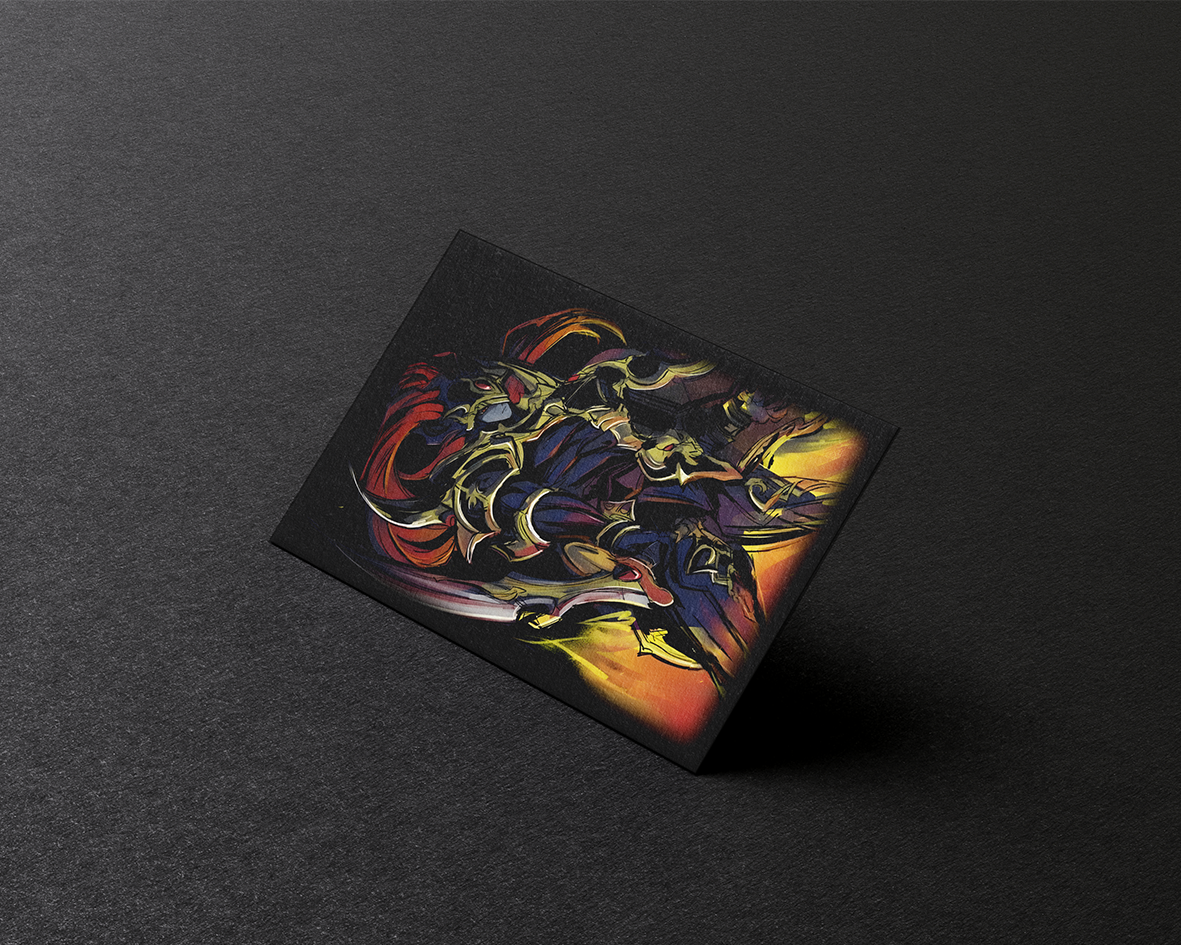 Chaos Incarnate | Sandy Matte Sleeves