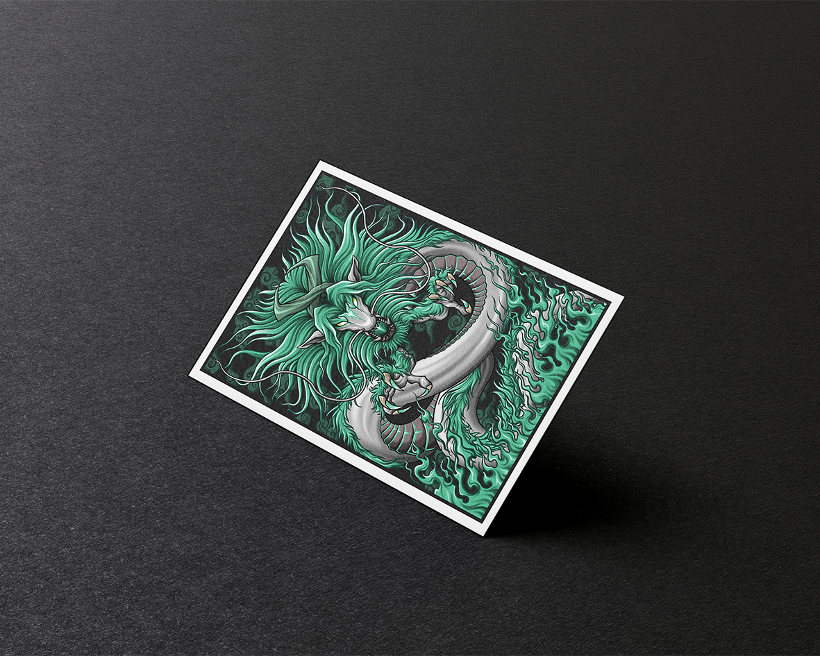 Tenpai Dragon Fadra | Sandy Matte Sleeves