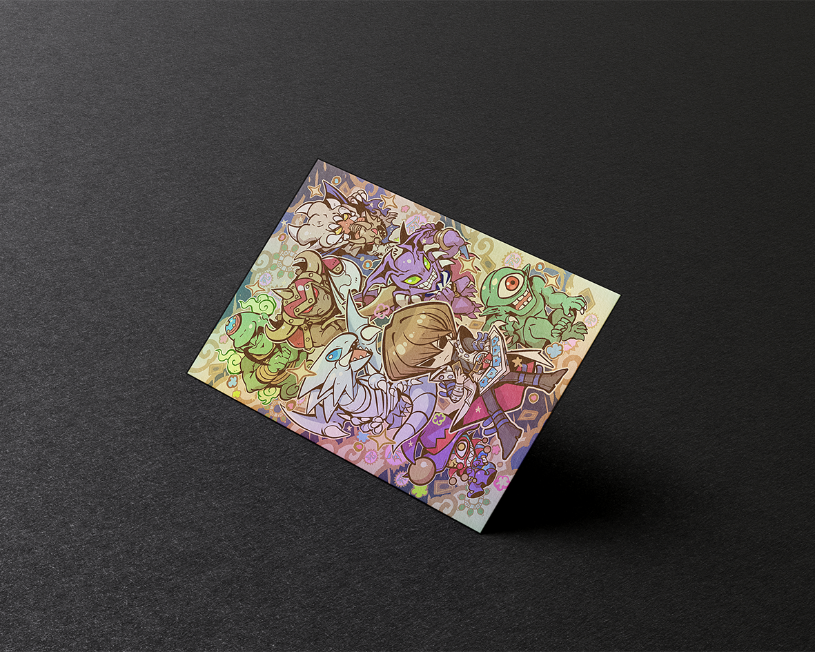 Chibi K | Ultra Holo + Matte Over Sleeves