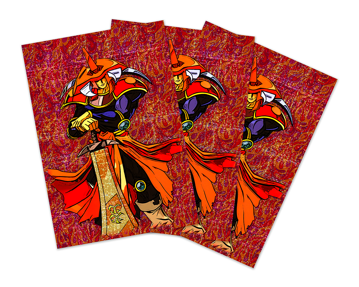 Fire Champion | Secret Holo + Matte Over Sleeves