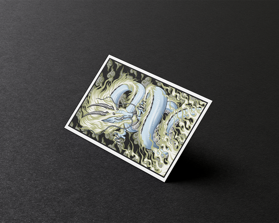 Tenpai Dragon Paidra | Sandy Matte Sleeves