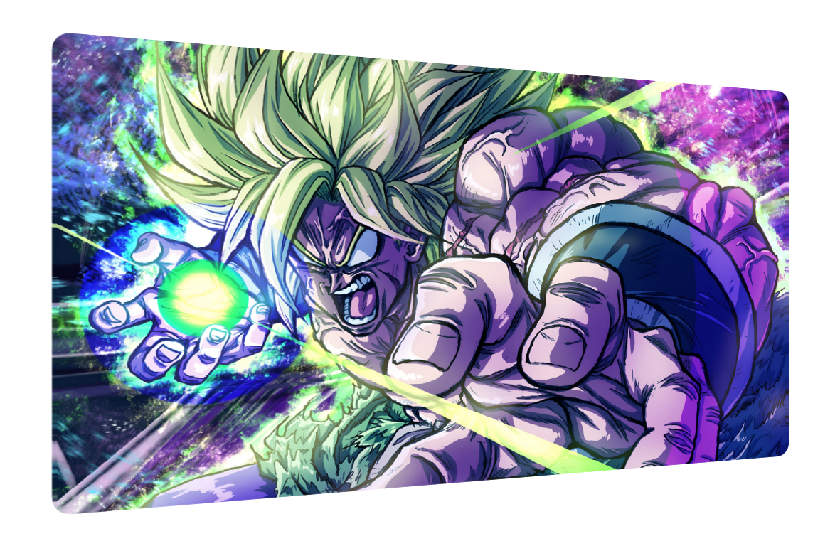 The Legendary Warrior | Rubber Playmat (62×35cm)