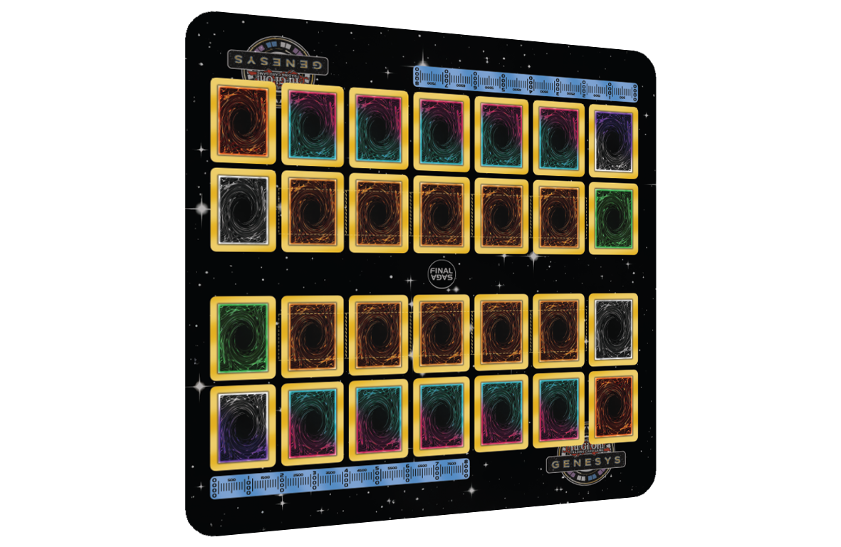 New Format Double Player | Rubber Playmat (66×66cm)