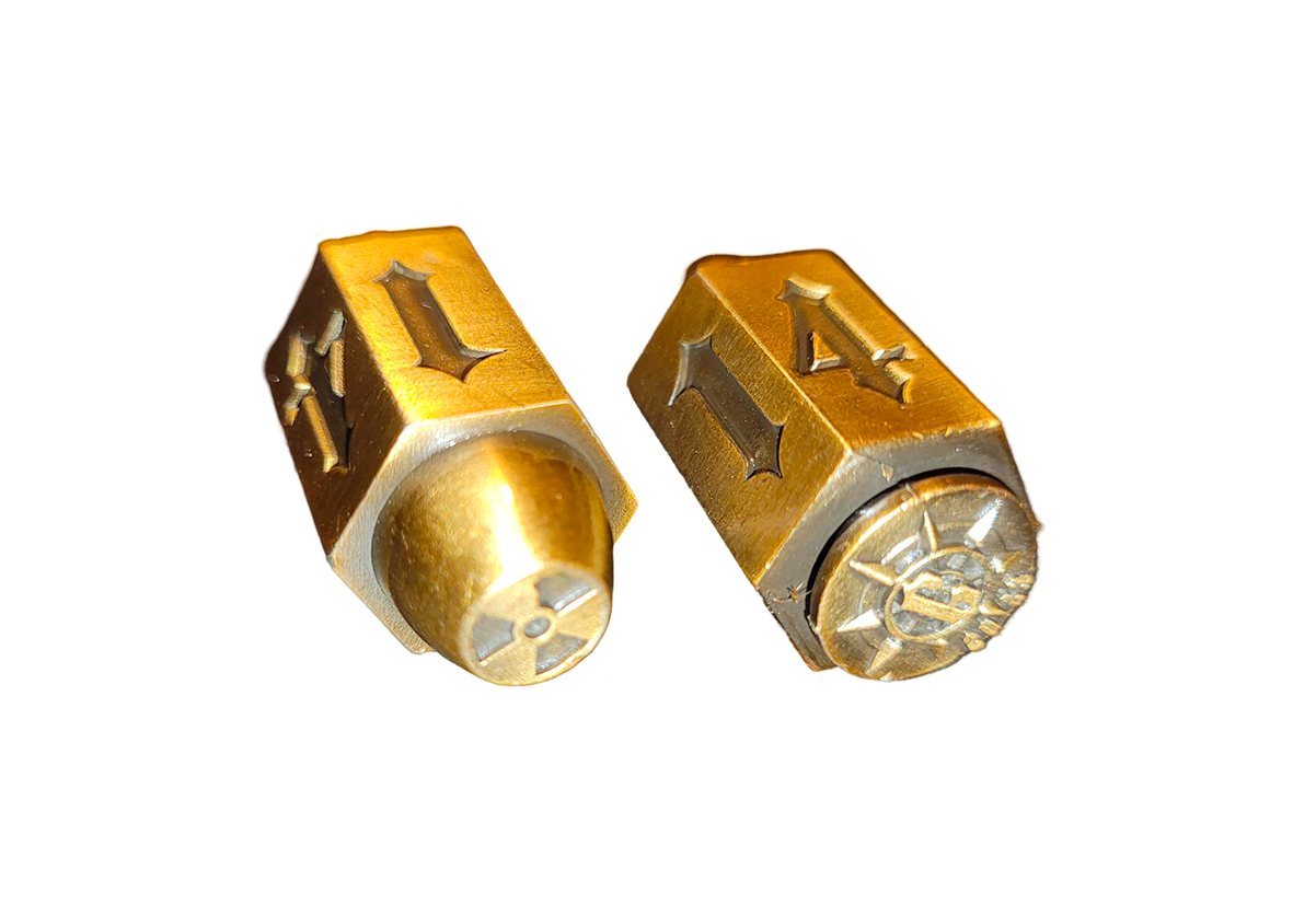 Bullet Dice | Golden Metal