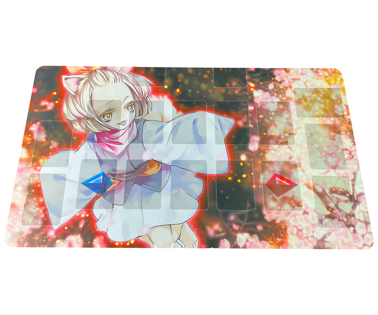 Ash Rubber Playmat (62×35cm) | Stock sale of a partner brand, Perfect condition