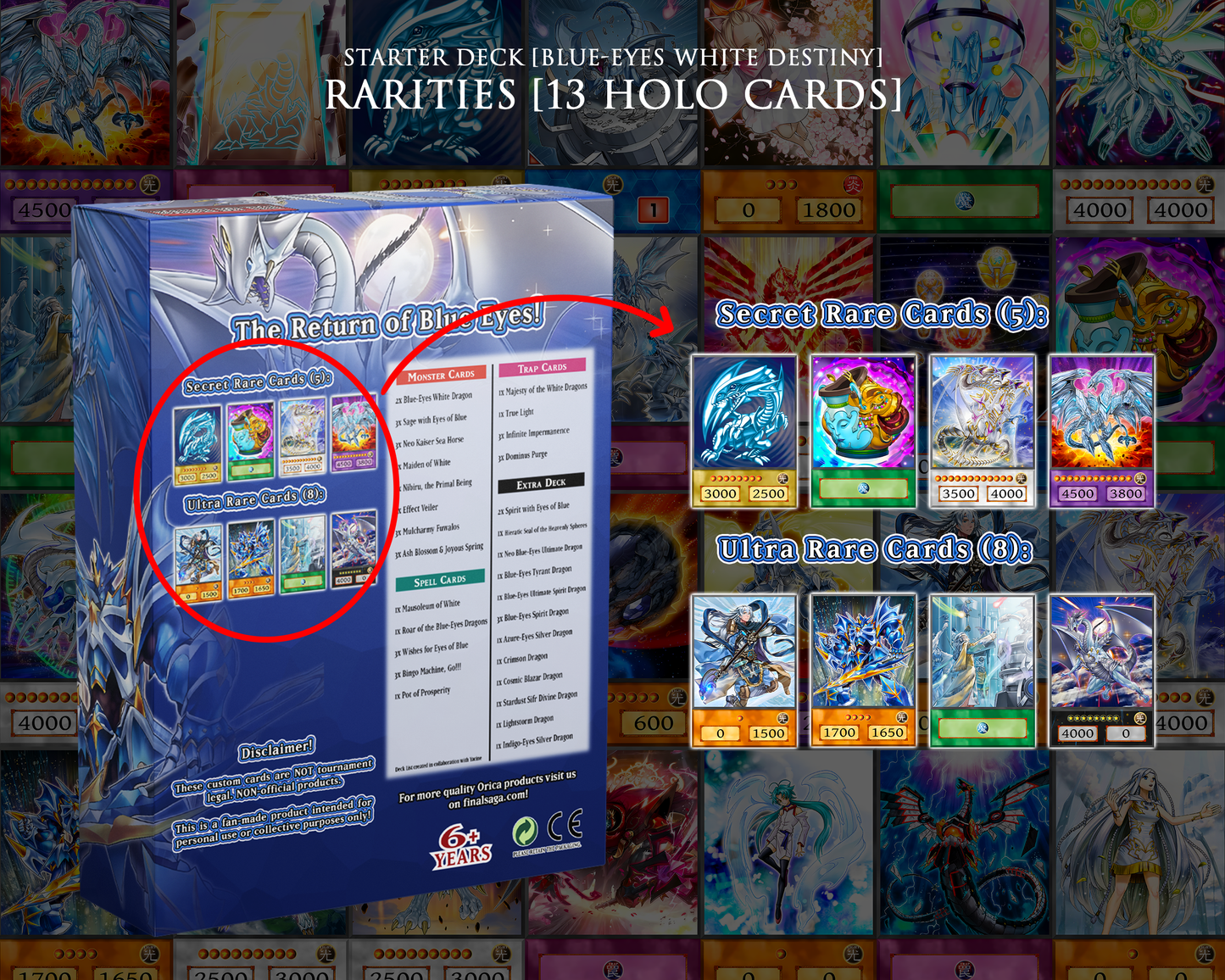 Blue-Eyes Destiny Deck | Orica