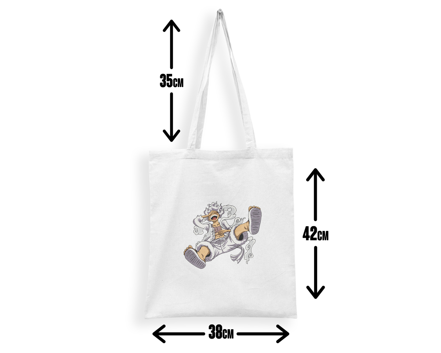 Tote Bag with Embroidery Design (S) | Pirate Freedom