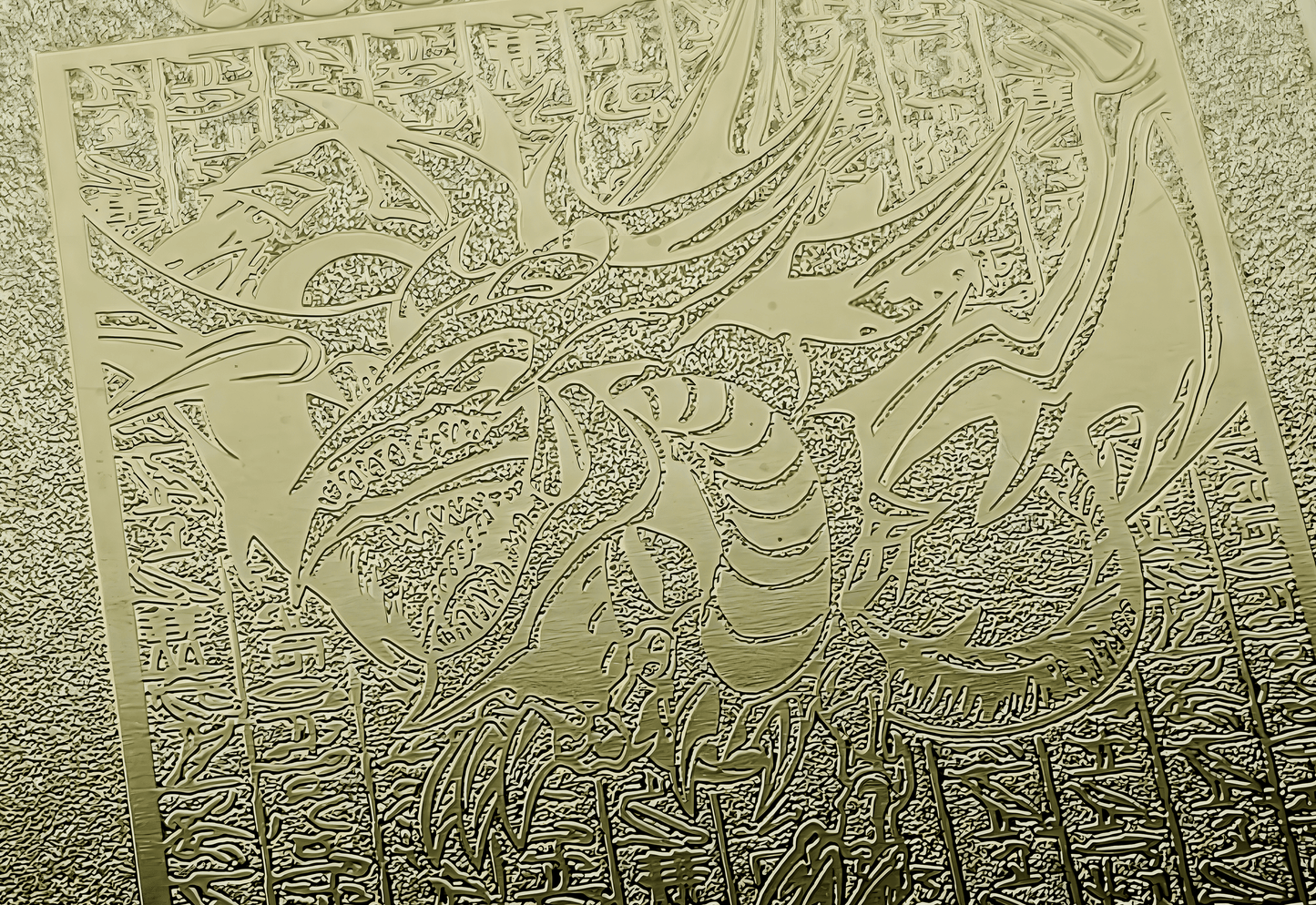 Gold Metal Cards | Gods of the Nile