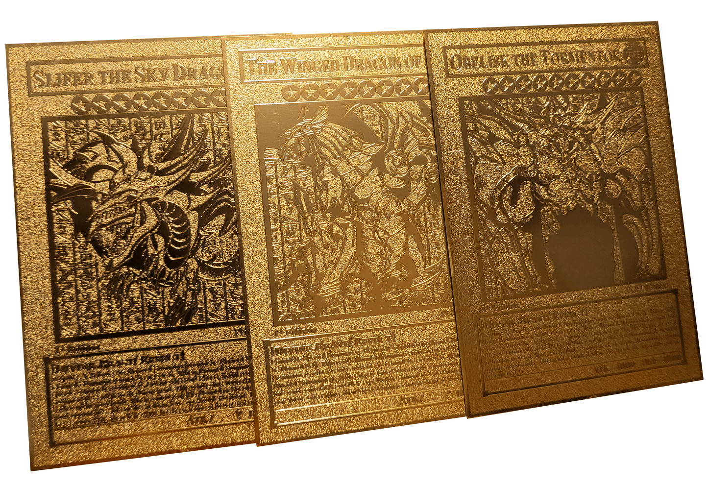 Gold Metal Cards | Gods of the Nile