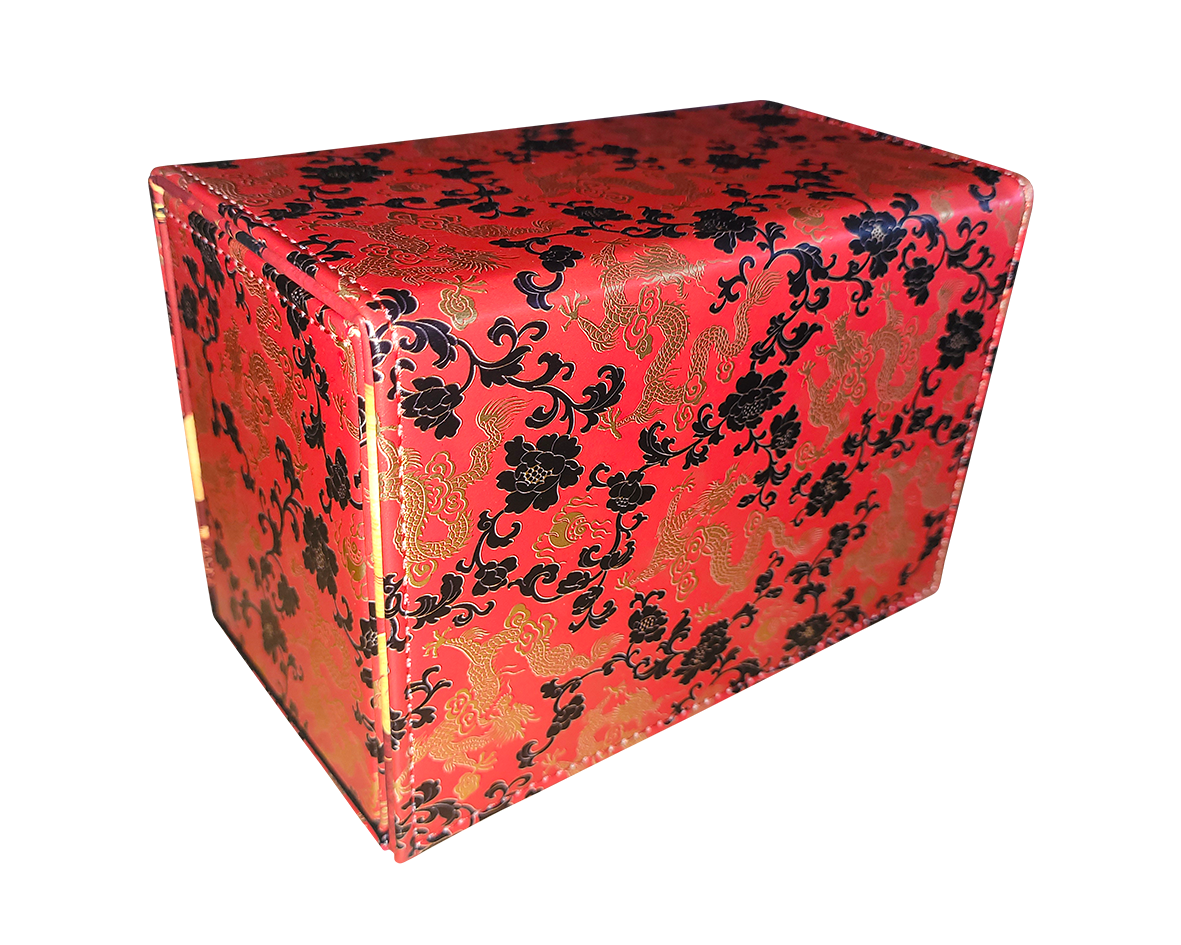 Chinese Dragon Deck Box [Outer foiling + Inner printing]