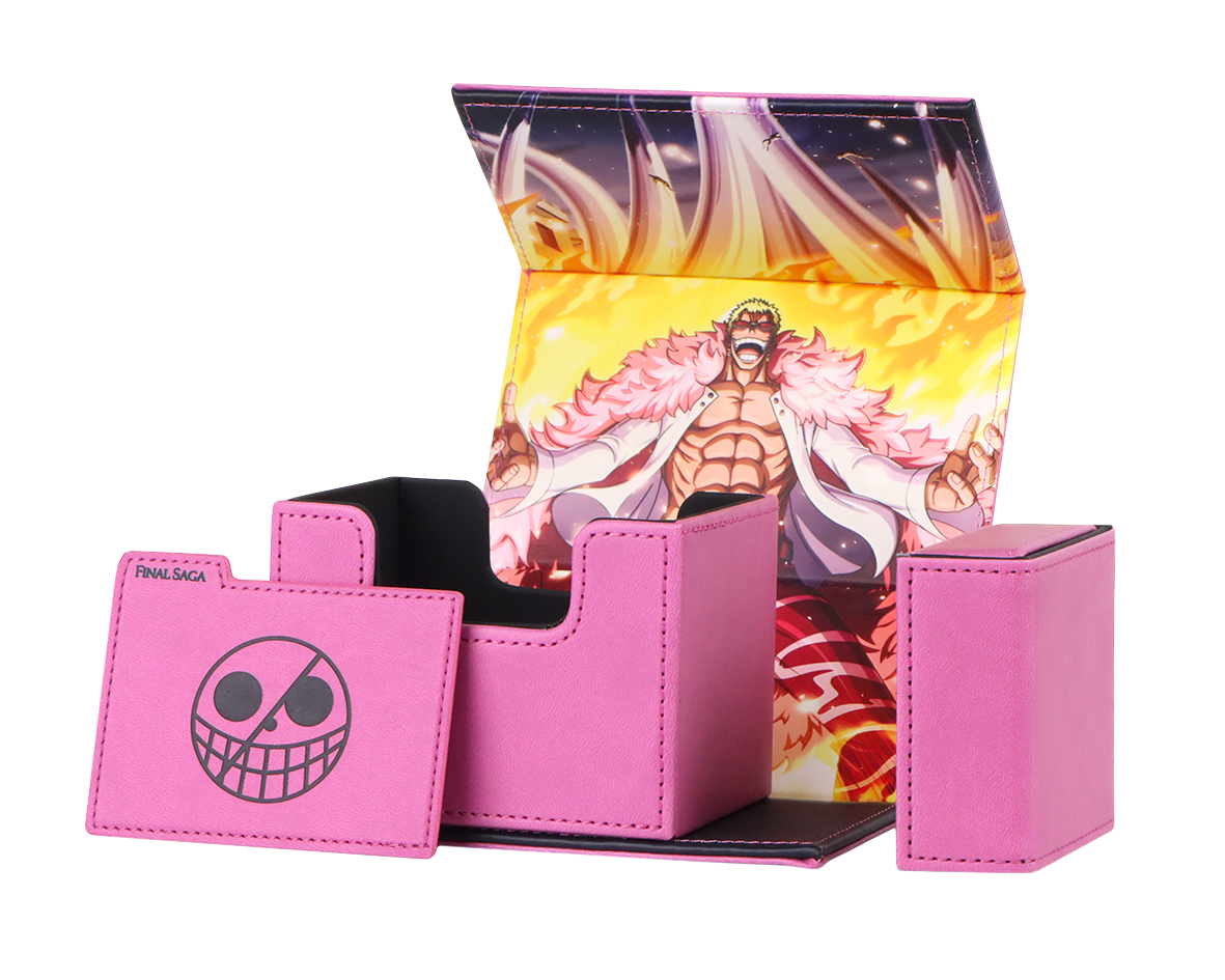 Doflamingo Deck Box [Front engraved + inner printing]