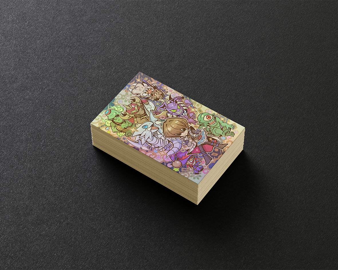 Chibi K | Ultra Holo + Matte Over Sleeves