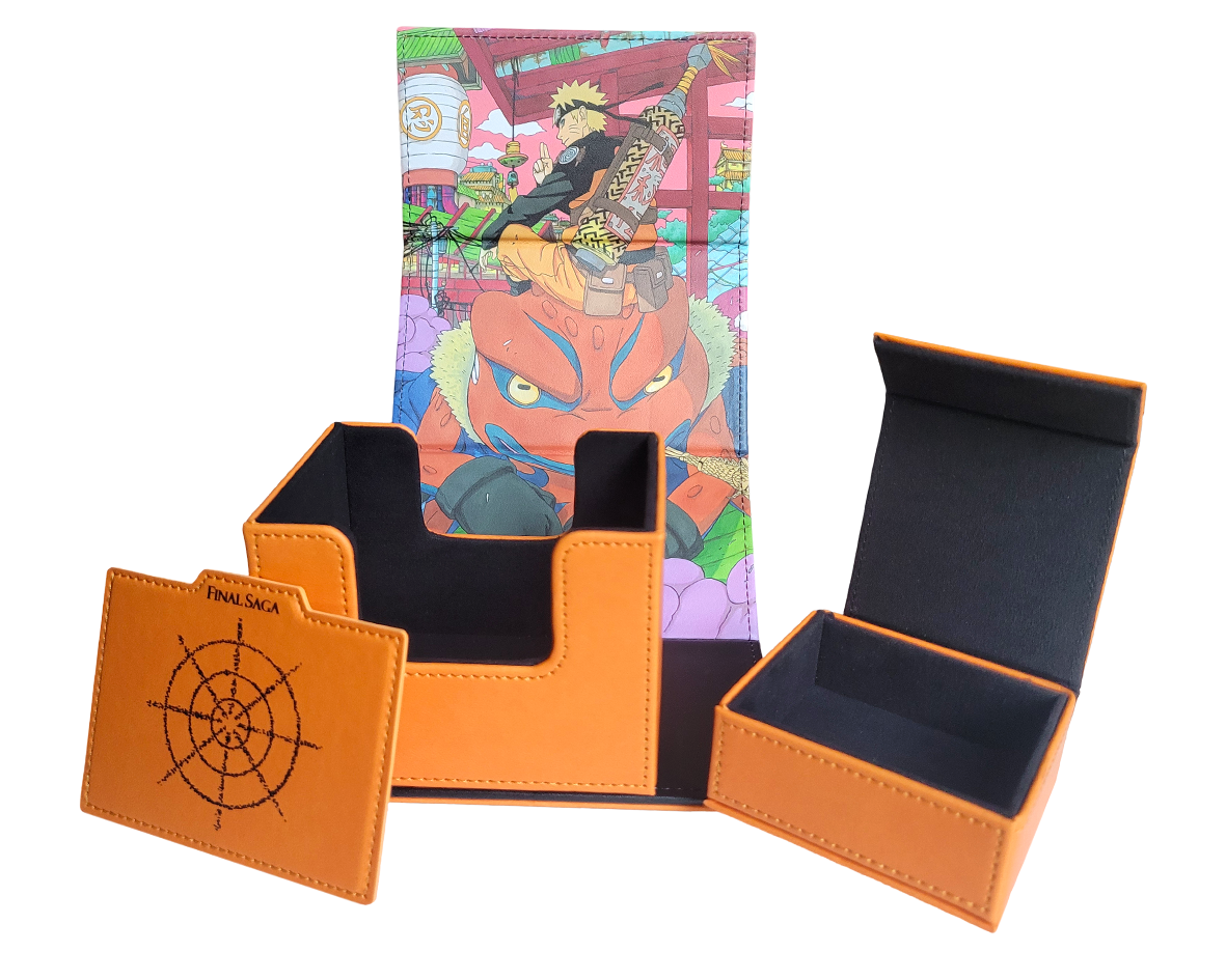 Naruto Deck Box [Front engraved + inner printing]