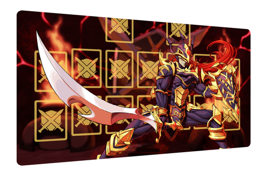 Black Luster Ritual | Rubber Playmat (62×35cm)