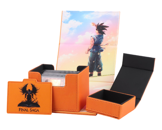 Goku Deck Box [Front engraved + inner printing]