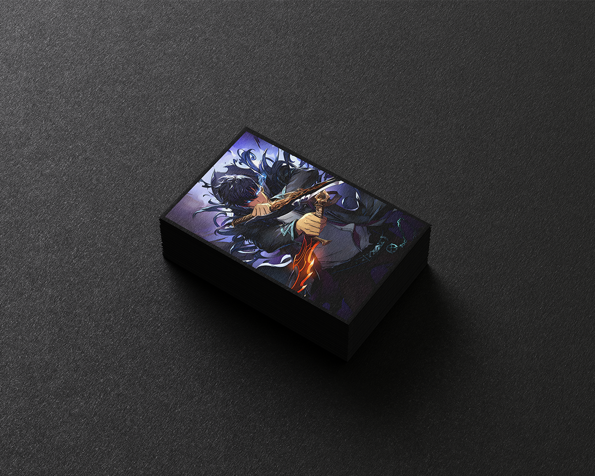 Solo Leveling | Sandy Matte Sleeves Final Saga Solo Leveling | Sandy Matte Sleeves Final Saga