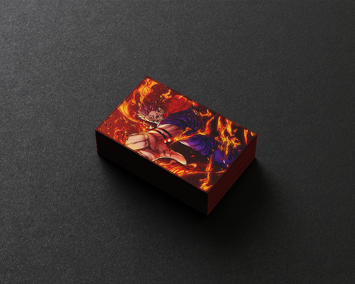 King of Curses | Sandy Matte Sleeves
