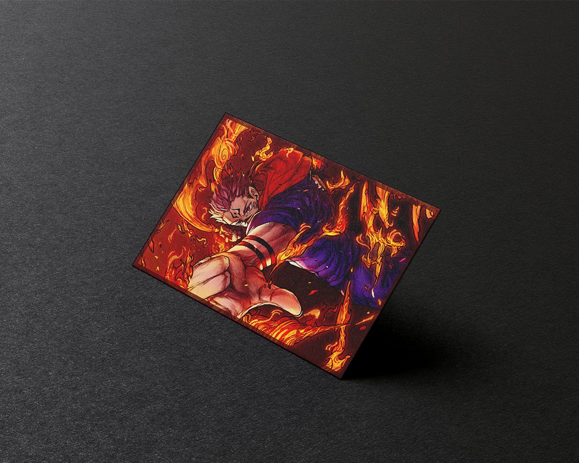 King of Curses | Sandy Matte Sleeves