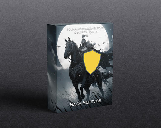 Yellow Sleeves | 60 jap. size Hüllen (Matt)