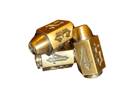 Bullet Dice | Golden Metall