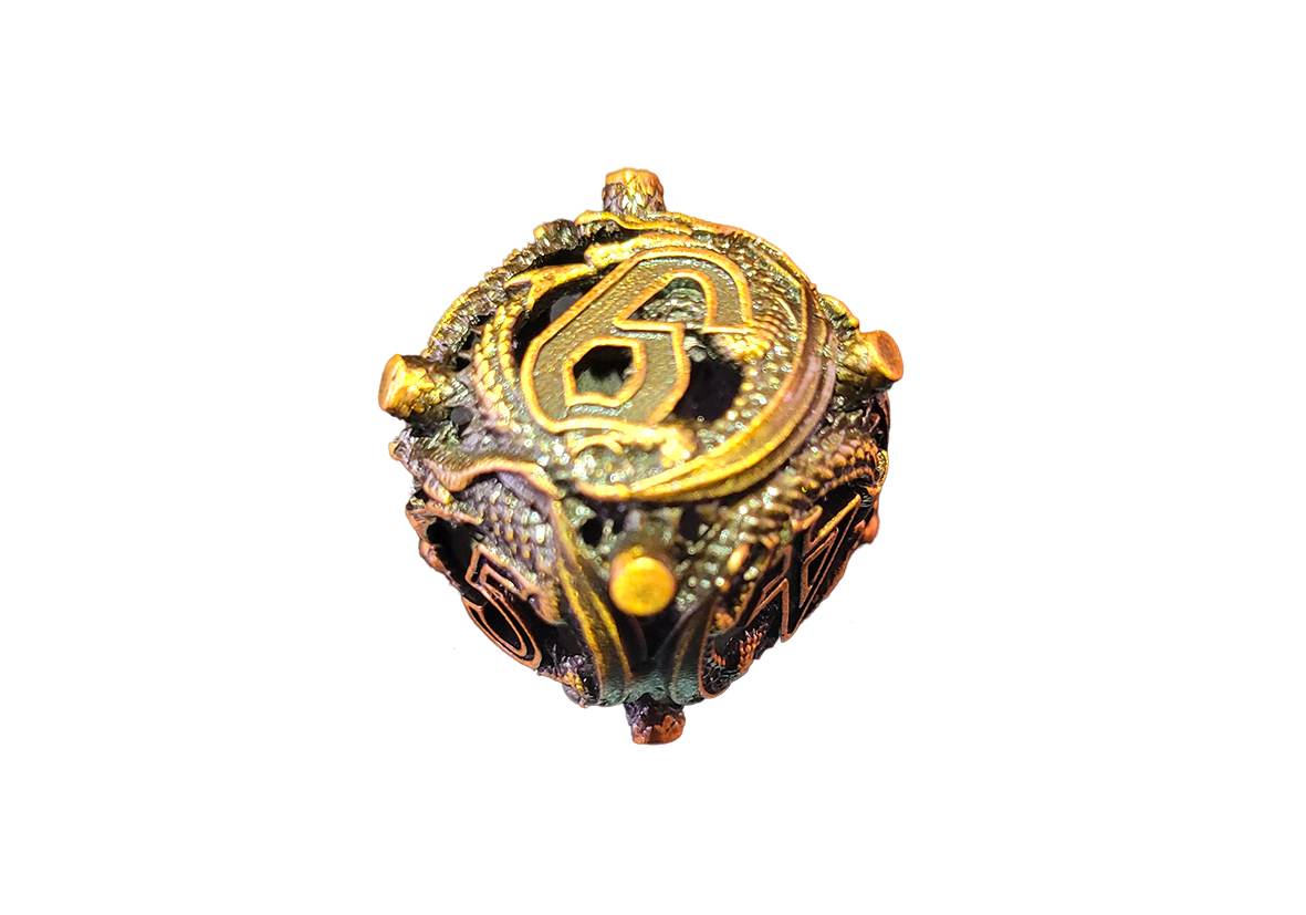 Dragon Dice | Round Hollow Metall