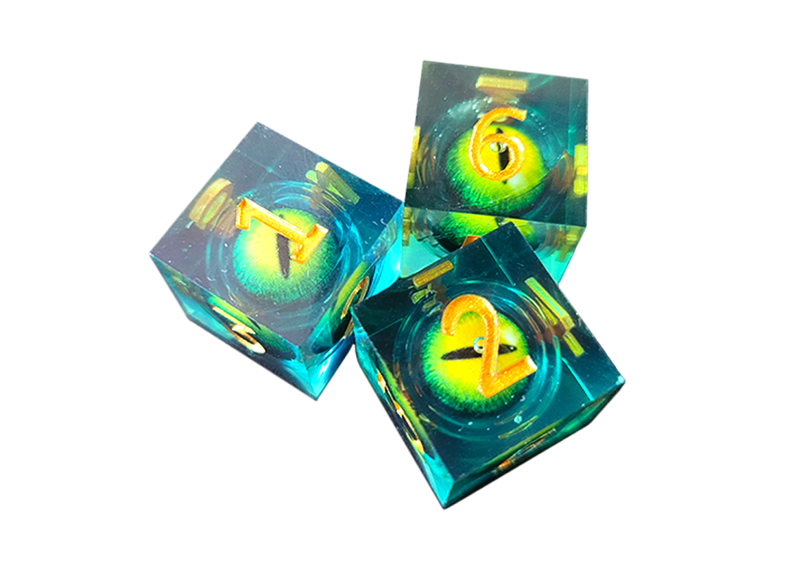 Dragon Eye Dice | Resin