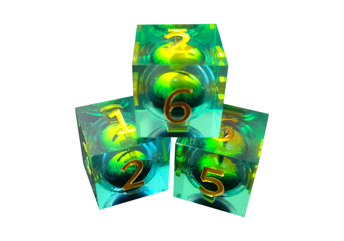 Dragon Eye Dice | Resin