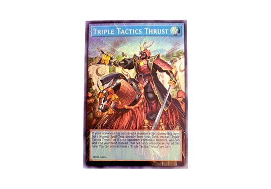 Triple Tactics Thrust Secret Rare