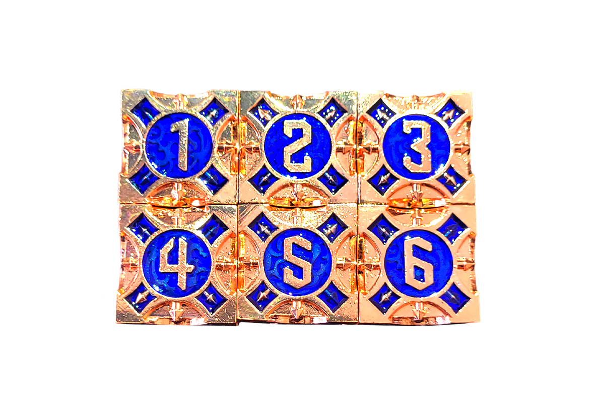 Royal Dice | Blue Metall