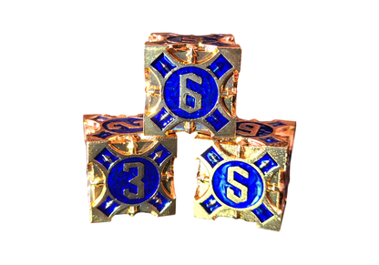 Royal Dice | Blue Metall