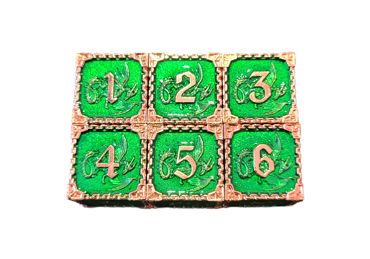 Dragon Dice | Green Metall