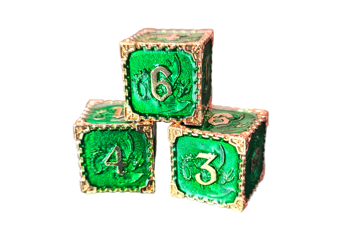 Dragon Dice | Green Metall