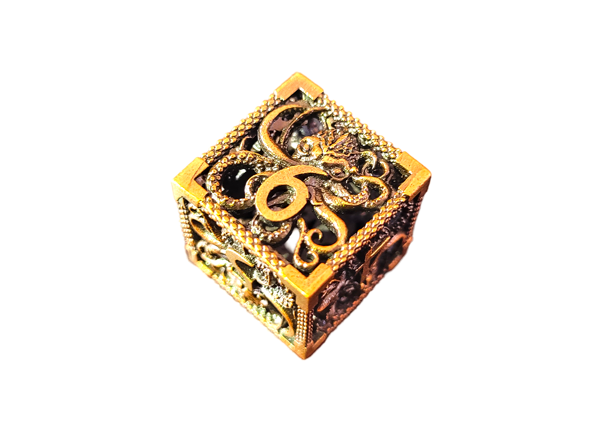 Octopus Dice | Hollow Metall