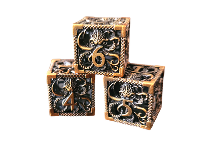 Octopus Dice | Hollow Metall