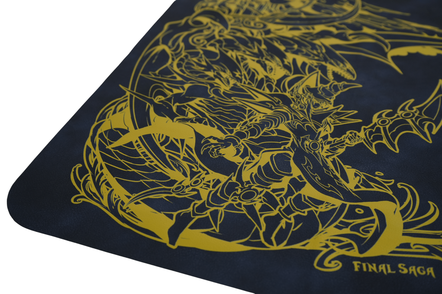 Power & Greed | Leather Playmat (66×66cm)