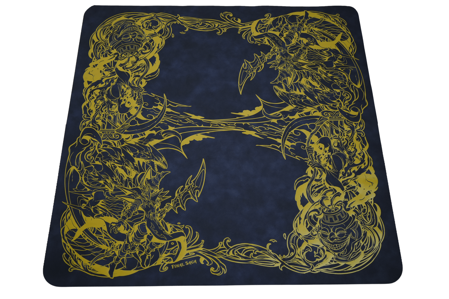 Power & Greed | Leather Playmat (66×66cm)
