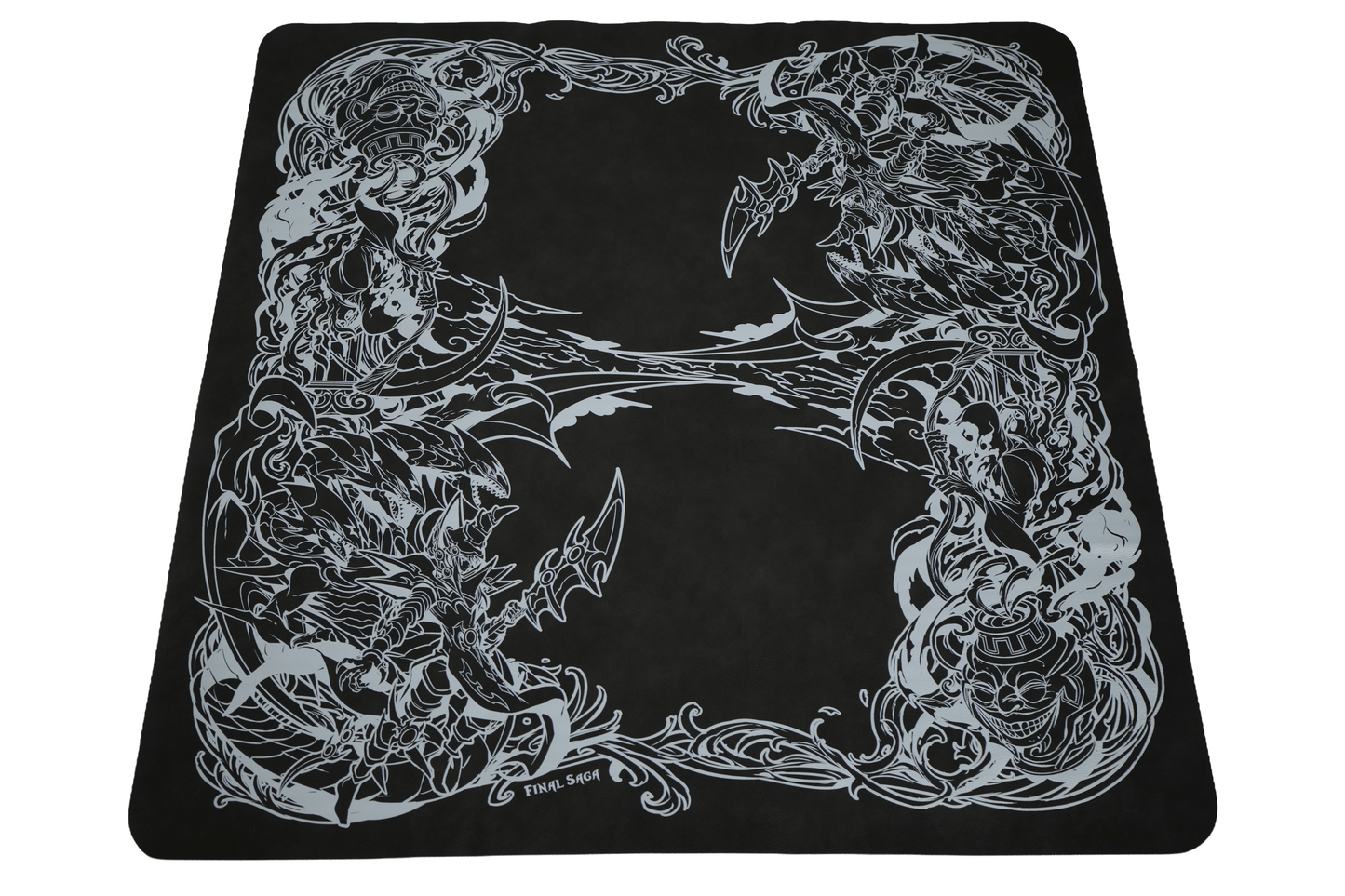 Power & Greed | Leather Playmat (66×66cm)