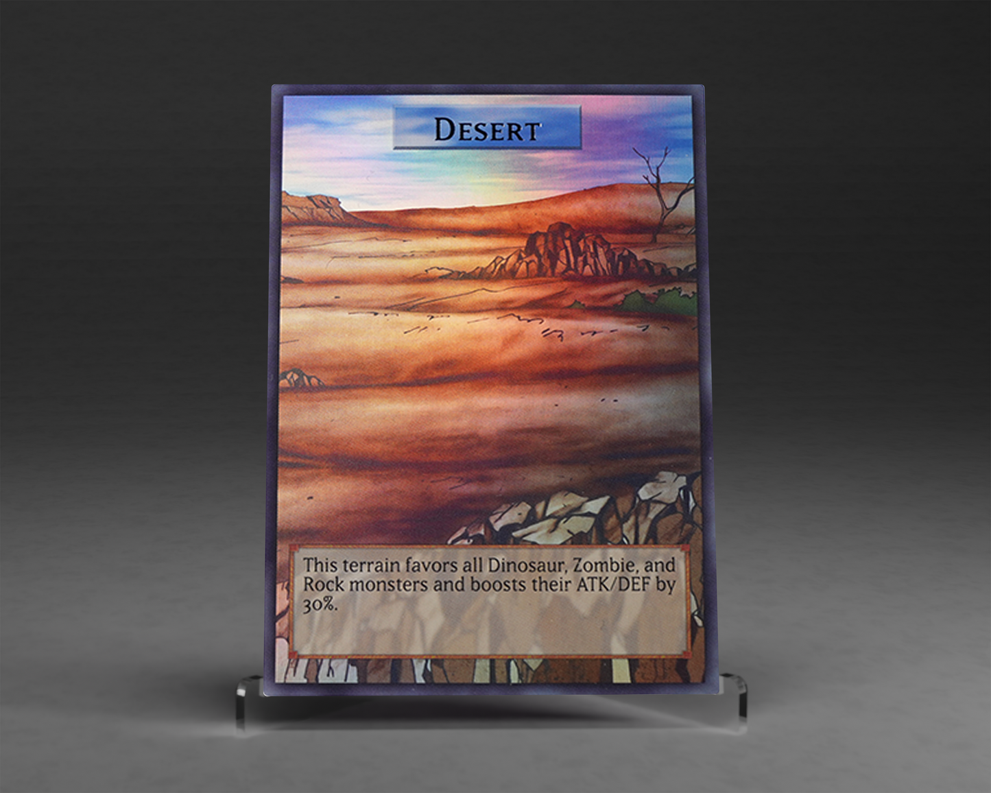 Dueling Arena | Rubber Playmat (66×66cm) + 7 Field Power Cards