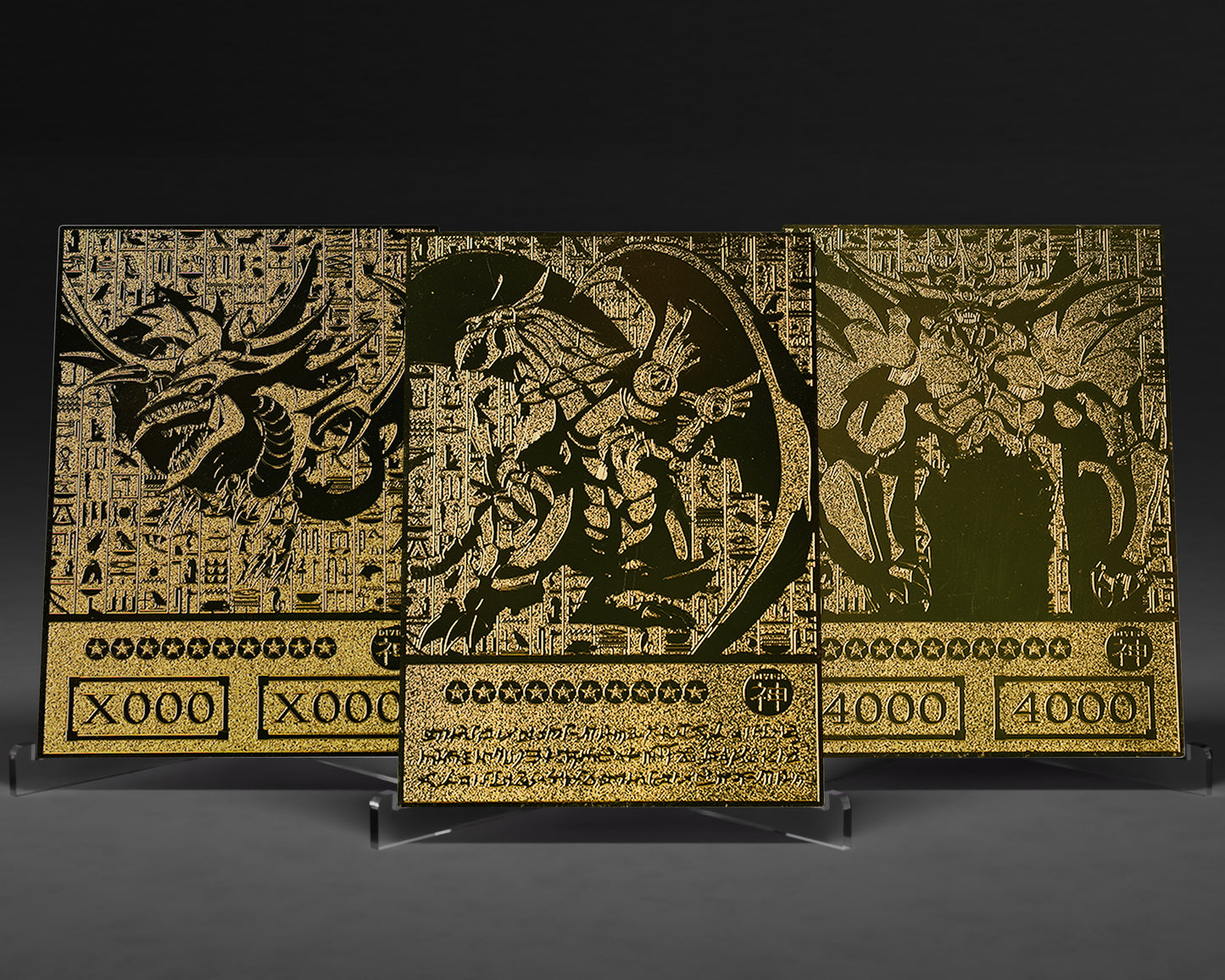 Gold Metal Cards | (Orica Style) Gods of the Nile