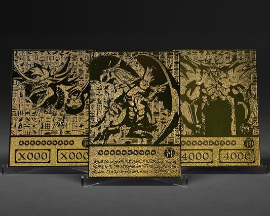 Gold Metal Cards | (Orica Style) Gods of the Nile