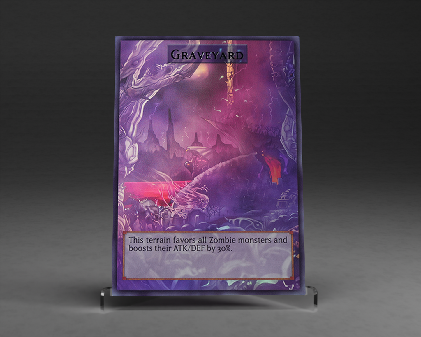 Dueling Arena | Rubber Playmat (66×66cm) + 7 Field Power Cards