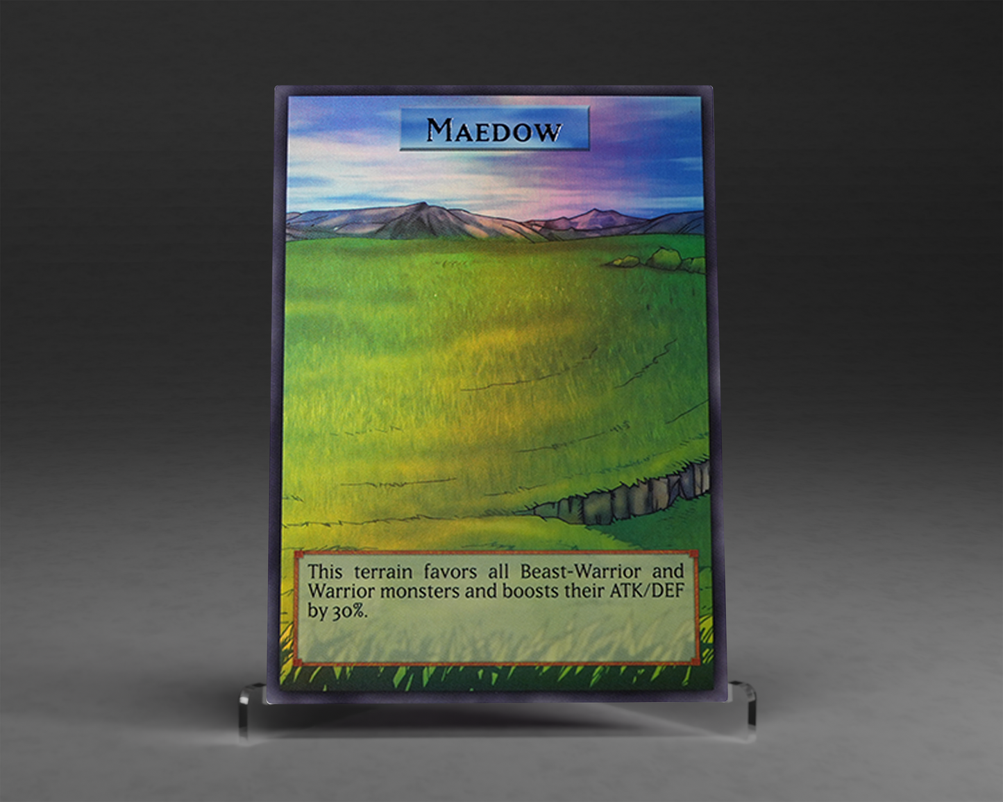 Dueling Arena | Rubber Playmat (66×66cm) + 7 Field Power Cards