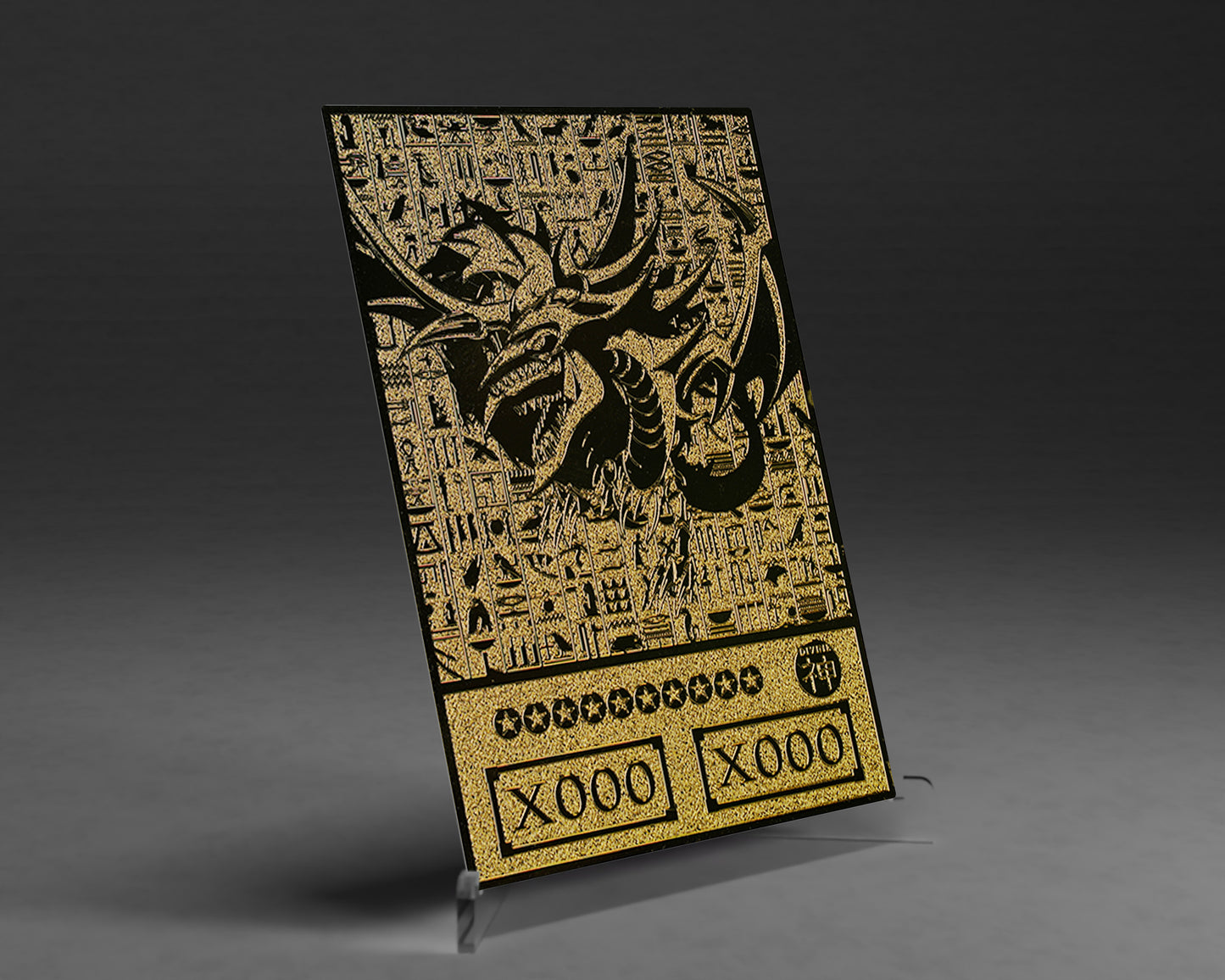 Gold Metal Cards | (Orica Style) Gods of the Nile