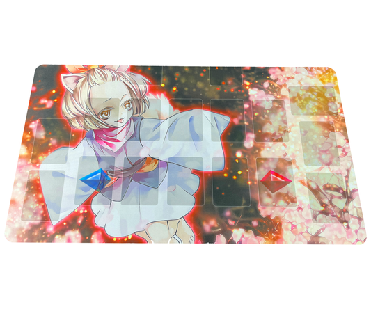 Ash Rubber Playmat (62×35cm) | Stock sale of a partner brand, Perfect condition