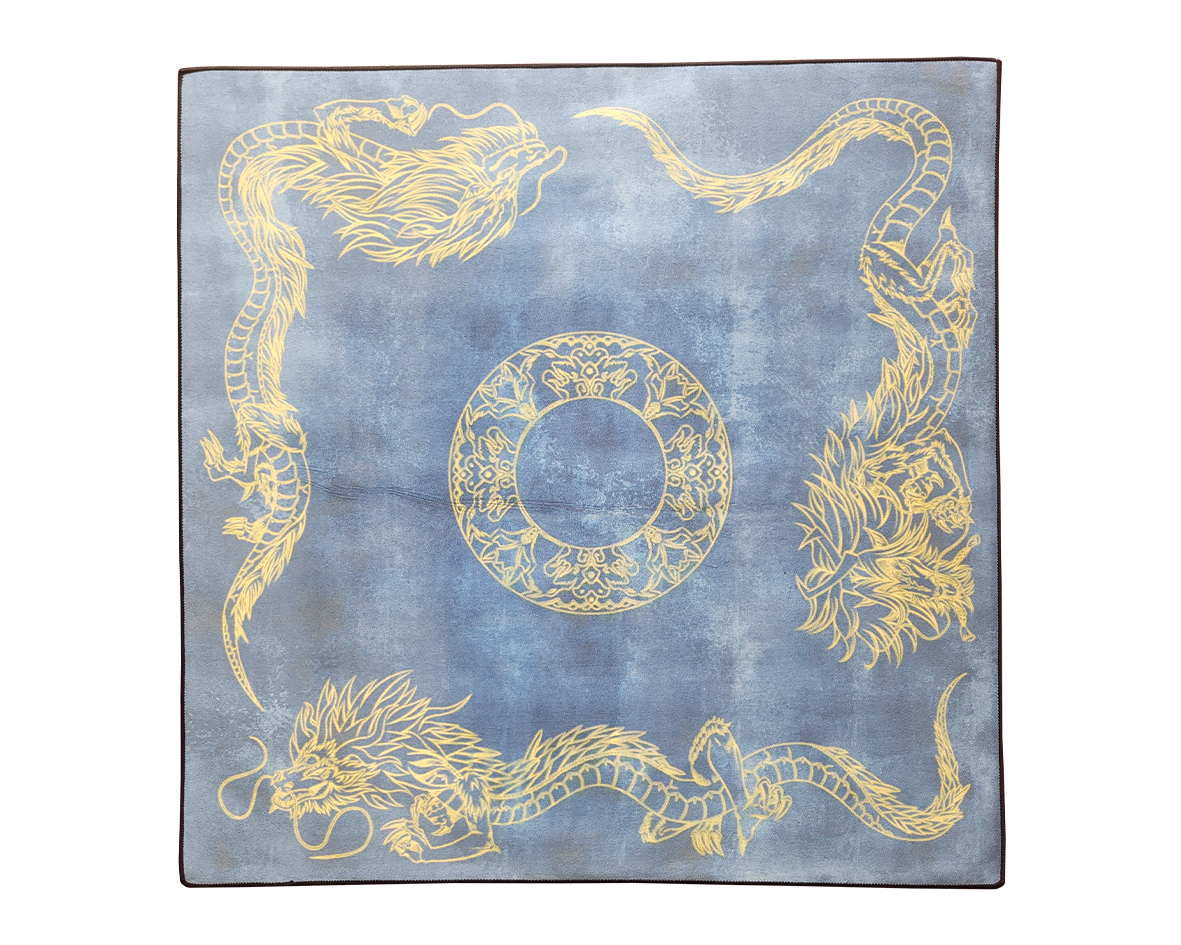 Tenpai Dragon v1-v4 | Double Player Cloth Playmat (60×60cm)