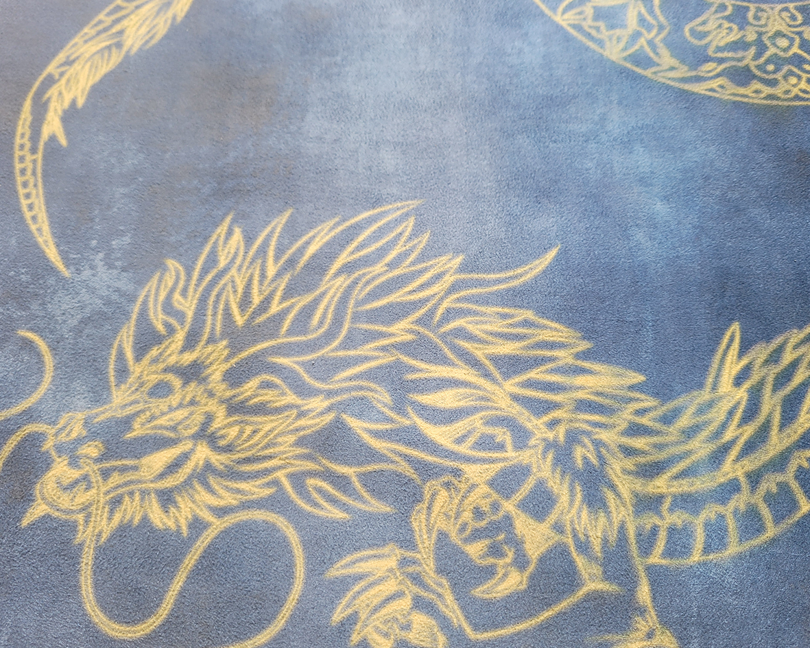 Tenpai Dragon v1-v4 | Double Player Cloth Playmat (60×60cm)