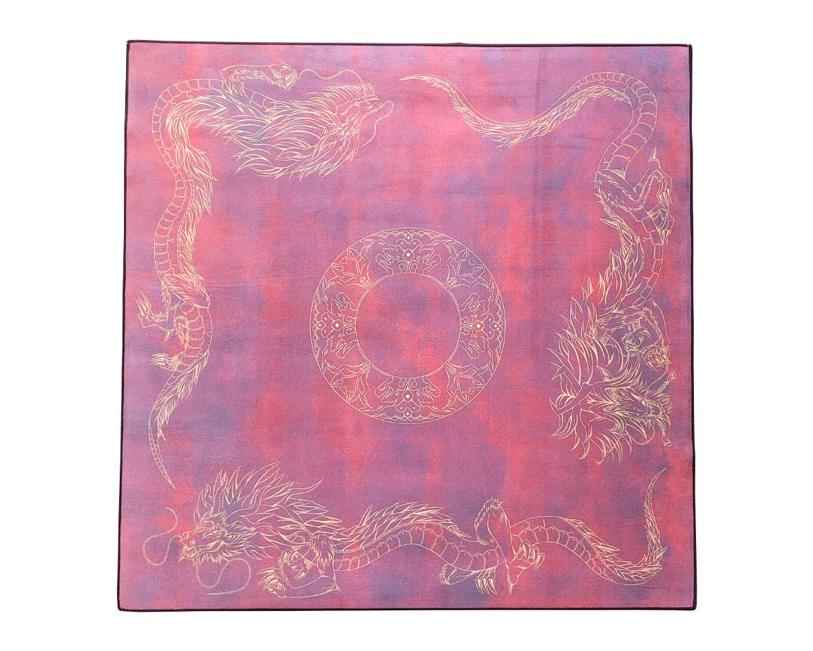 Tenpai Dragon v1-v4 | Double Player Cloth Playmat (60×60cm)