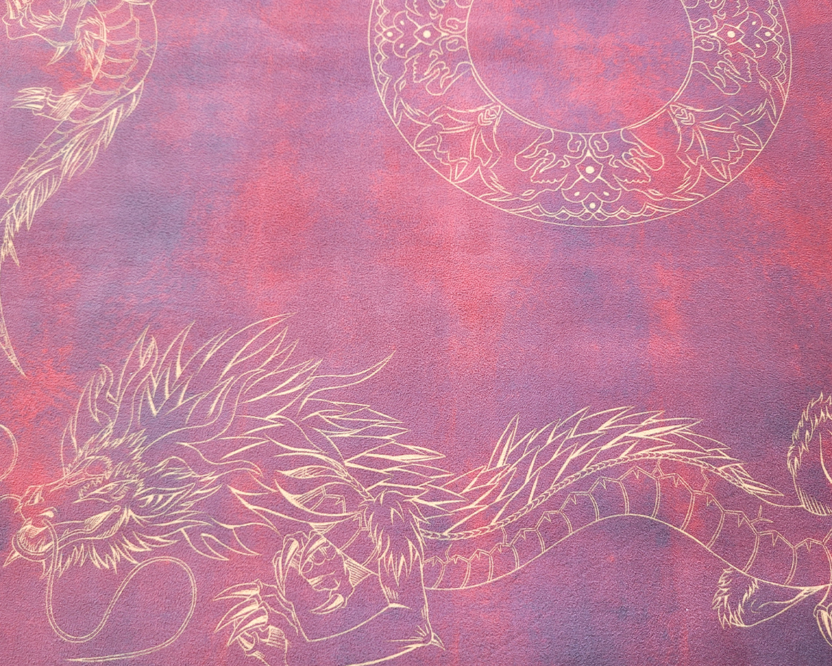 Tenpai Dragon v1-v4 | Double Player Cloth Playmat (60×60cm)