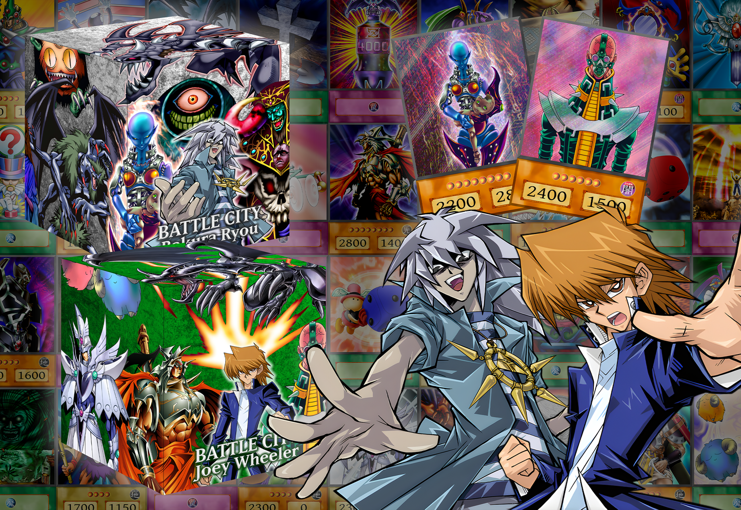 Orica Double Set Battle City | Joey Wheeler & Bakura Ryou